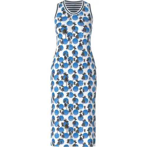 Beach-Point-Print Kleid , Damen, Größe: L - Marc Cain - Modalova
