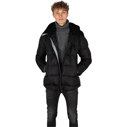 Kapuzen Puffer Jacke , Herren, Größe: 2XL - Xagon Man - Modalova