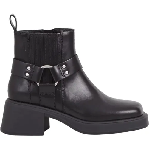 Dorah Schwarze Ankle Boots , Damen, Größe: 39 EU - Vagabond Shoemakers - Modalova