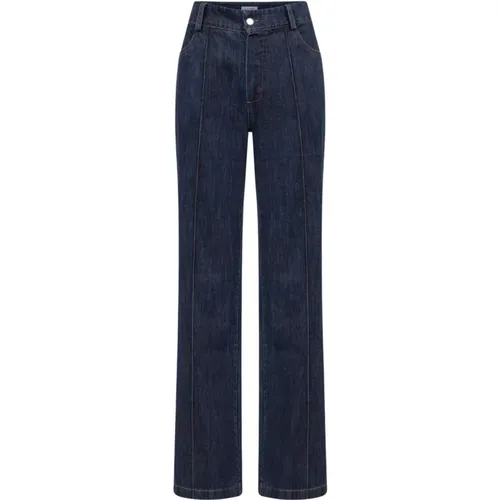 Flared Denim Pintuck Jeans , Damen, Größe: XL - Alchemist - Modalova