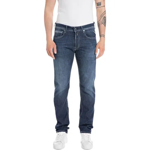 Slim-fit Jeans , male, Sizes: W32 L30, W30 L30, W33 L32 - Replay - Modalova