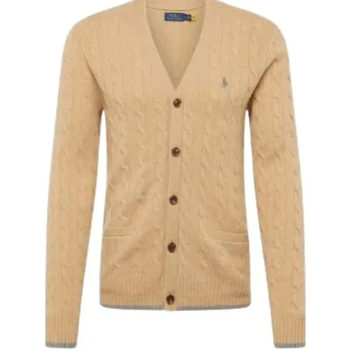 Mens Cardigan Sweaters , male, Sizes: L, M, XL - Ralph Lauren - Modalova