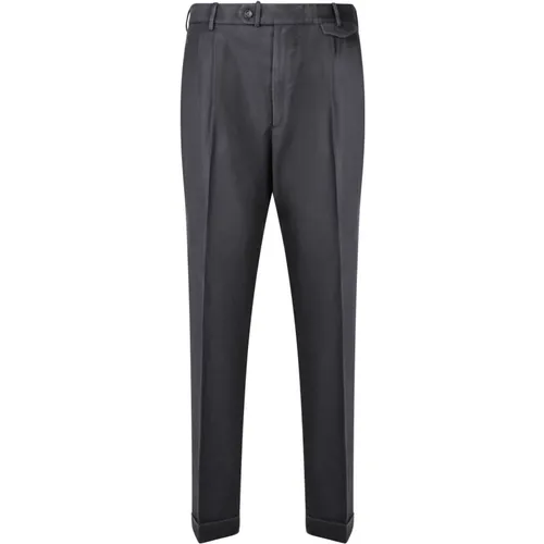 Braune Wollhose Aw23 , Herren, Größe: M - Dell'oglio - Modalova