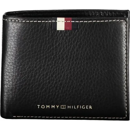 Men's Wallet Contrast Logo , male, Sizes: ONE SIZE - Tommy Hilfiger - Modalova