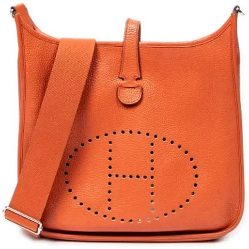 Pre-owned Leather shoulder-bags , female, Sizes: ONE SIZE - Hermès Vintage - Modalova