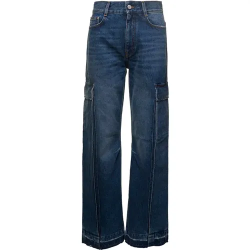 Cargo Flare Jeans Stella McCartney - Stella Mccartney - Modalova