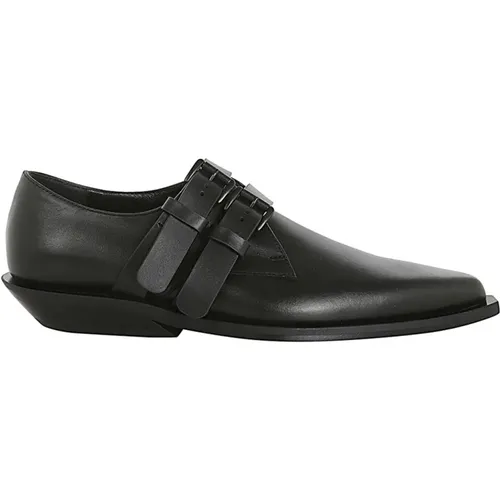 Schwarze Bowie Double Monk Strap Schuhe - Ann Demeulemeester - Modalova