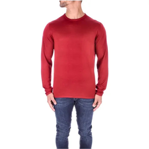 Herren Strickpullover aus Wolle-Seide Mix , Herren, Größe: XL - Aspesi - Modalova