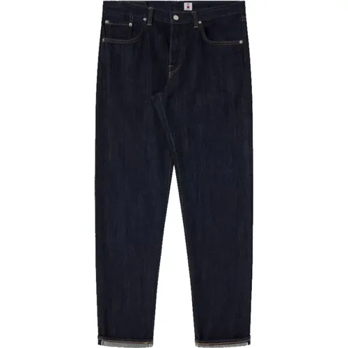 Reguläre Tapered Blaue Jeans , Herren, Größe: W32 L32 - Edwin - Modalova