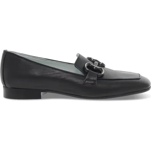 Schwarze und Goldene Mokassin-Schuhe mit Quaste , Damen, Größe: 38 EU - Poesie Veneziane - Modalova