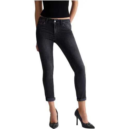 Schwarze Skinny Jeans für Frauen , Damen, Größe: W26 - Liu Jo - Modalova