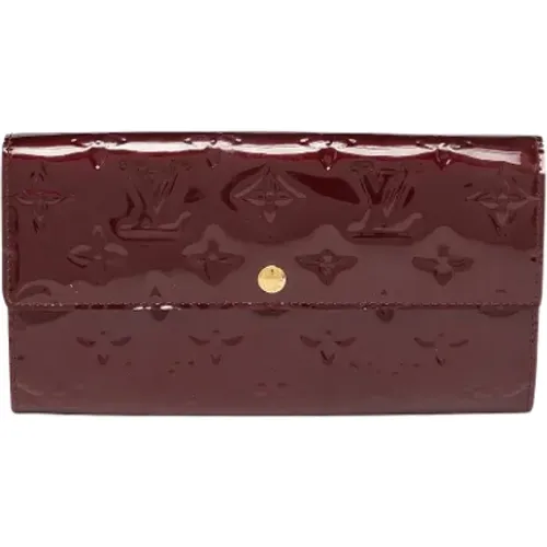 Pre-owned Leather wallets , female, Sizes: ONE SIZE - Louis Vuitton Vintage - Modalova