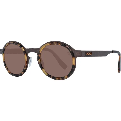 Bronze Sunglasses for Men , male, Sizes: ONE SIZE - Ermenegildo Zegna - Modalova