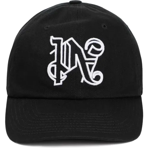 Logo Cap Urban Style , male, Sizes: ONE SIZE - Palm Angels - Modalova