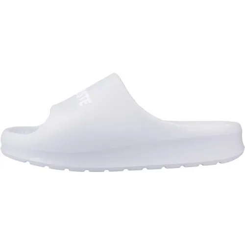 Serve Slide 2.0 Synthetik Sandalen , Damen, Größe: 35 1/2 EU - Lacoste - Modalova