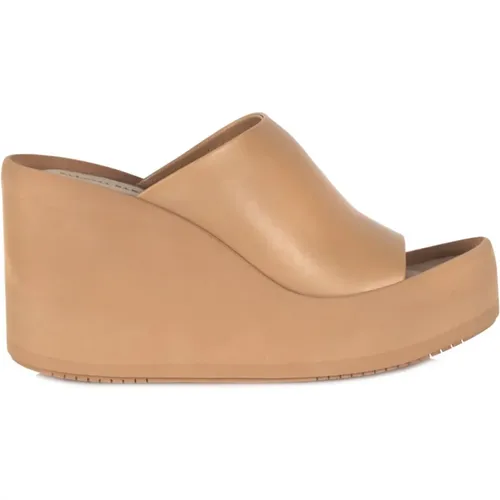 Leather Wedge Sandals , female, Sizes: 6 UK - Paloma Barceló - Modalova