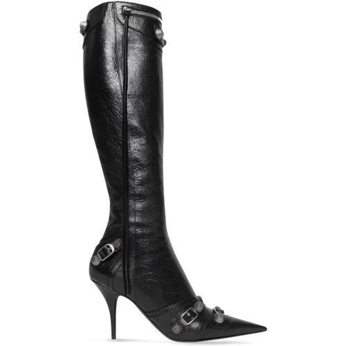 Cagole 90mm Boots , female, Sizes: 7 UK, 5 1/2 UK, 5 UK, 6 UK, 3 UK, 4 UK - Balenciaga - Modalova