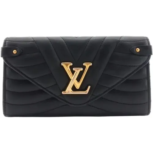 Pre-owned Leather clutches , female, Sizes: ONE SIZE - Louis Vuitton Vintage - Modalova