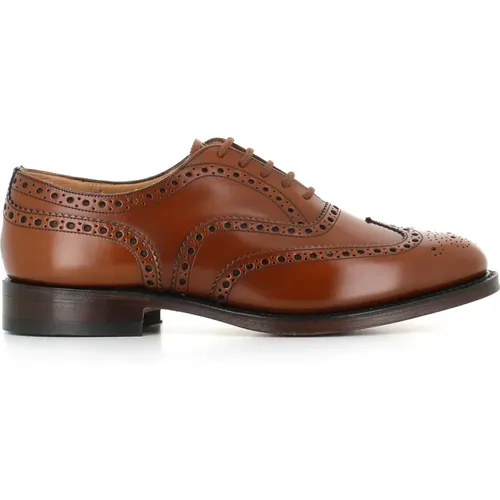 Brandy Leather Loafers , male, Sizes: 6 UK, 8 UK, 6 1/2 UK - Church's - Modalova