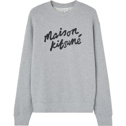 Sweatshirts , Herren, Größe: S - Maison Kitsuné - Modalova