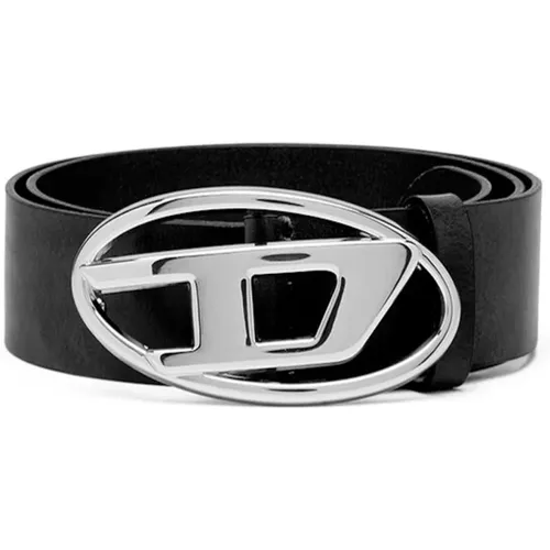 Leather Belt B-1Dr W , unisex, Sizes: 90 CM - Diesel - Modalova