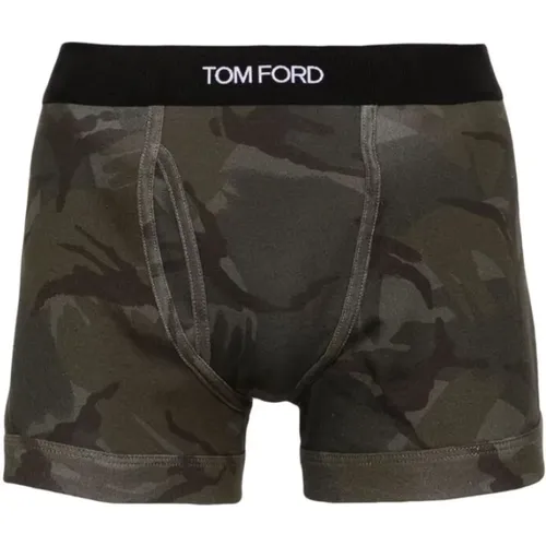 Weiche Jersey Camouflage Unterwäsche - Tom Ford - Modalova