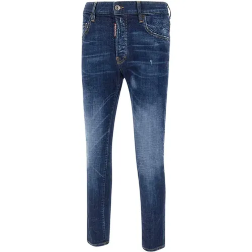 Stylische Jeans für Männer , Herren, Größe: 2XL - Dsquared2 - Modalova