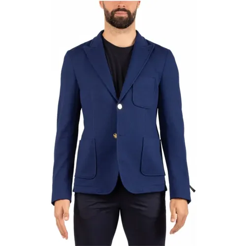 Mens Jacket , male, Sizes: M, 2XL - Daniele Alessandrini - Modalova