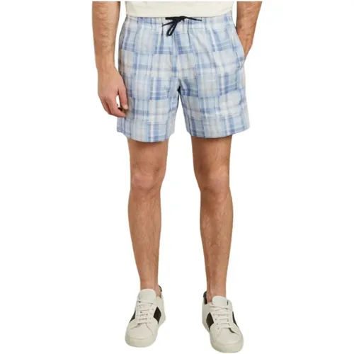 Check shorts , male, Sizes: W34 - PS By Paul Smith - Modalova