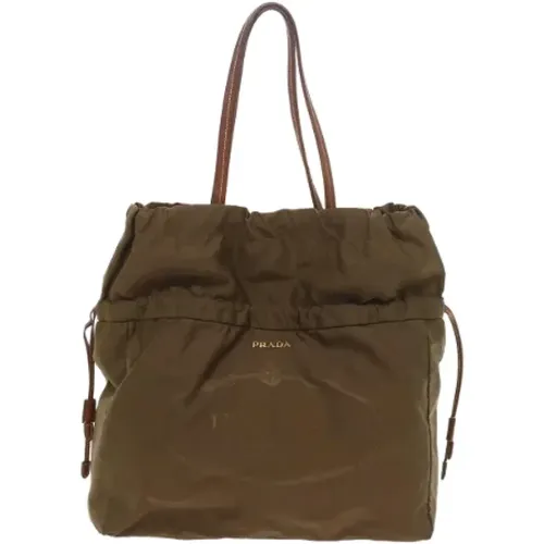 Pre-owned Stoff schultertasche - Prada Vintage - Modalova