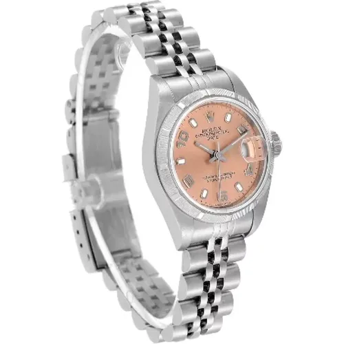 Pre-owned Stainless Steel watches , female, Sizes: ONE SIZE - Rolex Vintage - Modalova