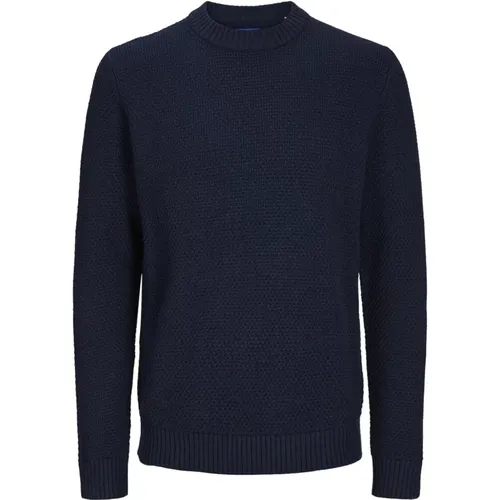 Klassischer Strickpullover , Herren, Größe: M - jack & jones - Modalova