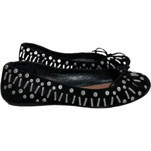 Pre-owned Wildleder flats - Alaïa Pre-owned - Modalova