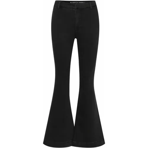 Hohe Bootcut Jeans - My Essential Wardrobe - Modalova