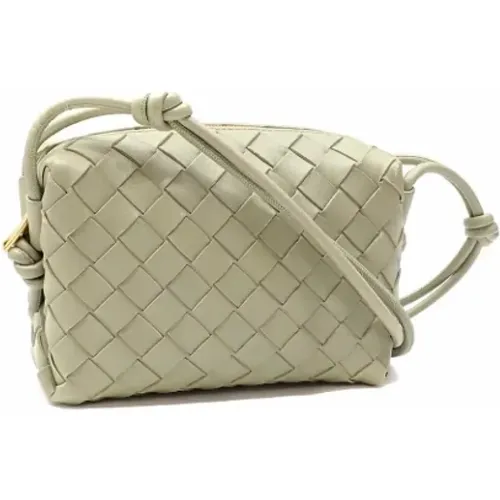 Pre-owned Leder schultertasche - Bottega Veneta Vintage - Modalova