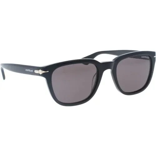 Stylish Sunglasses for Ultimate Sun Protection , male, Sizes: 53 MM - Montblanc - Modalova