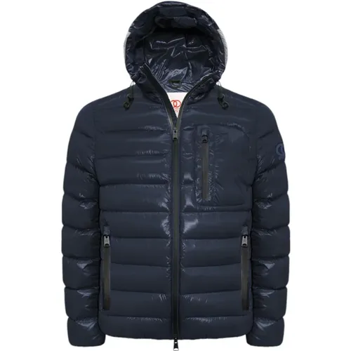 Blaue Piumino Jacke OOSY - OOSY - Modalova