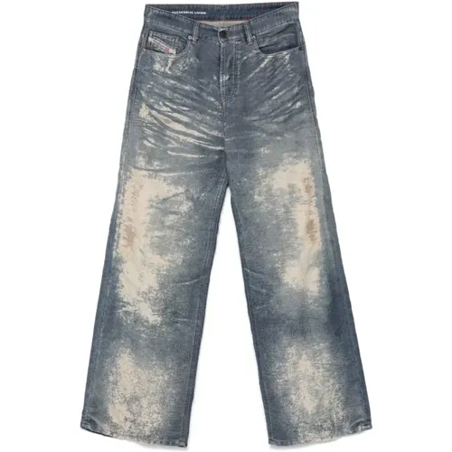 Blaue Jeans , Damen, Größe: W28 - Diesel - Modalova