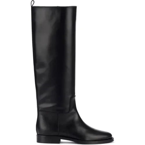 Leather Equestrian Boot , female, Sizes: 8 UK, 3 UK, 9 UK, 7 1/2 UK, 5 1/2 UK, 4 UK, 6 UK, 7 UK, 2 UK - Via Roma 15 - Modalova