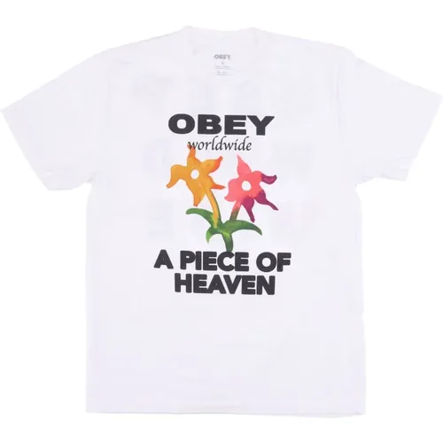 Himmel Damen Pigment Wahl Tee , Damen, Größe: L - Obey - Modalova