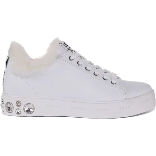 Rivet Low Top Trainers , female, Sizes: 3 UK, 4 UK - Guess - Modalova