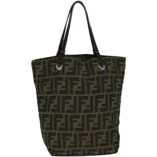 Pre-owned Canvas fendi-bags , female, Sizes: ONE SIZE - Fendi Vintage - Modalova