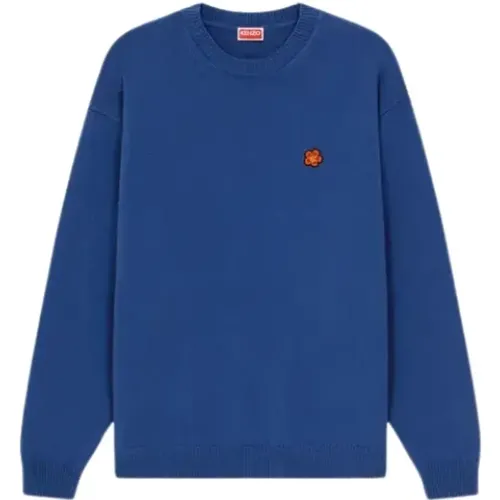 Flower Crest Sweater , male, Sizes: L, S, M, XL - Kenzo - Modalova