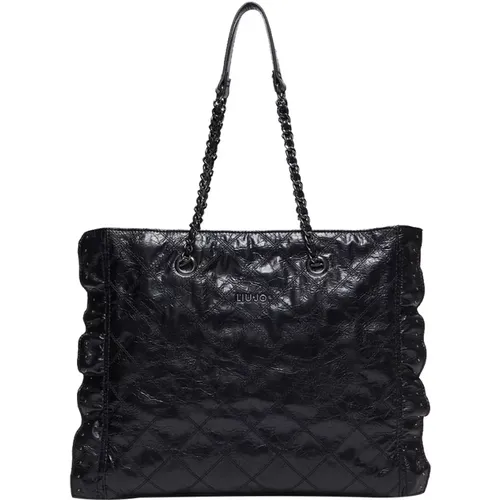 Elegante schwarze Handtasche für Frauen - Liu Jo - Modalova