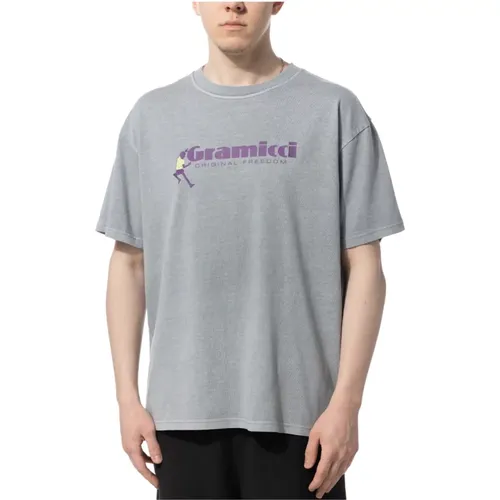 T-Shirts , Herren, Größe: M - Gramicci - Modalova