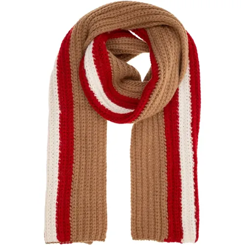 Multicolour Wool Blend Scarf for Men , male, Sizes: ONE SIZE - Dsquared2 - Modalova