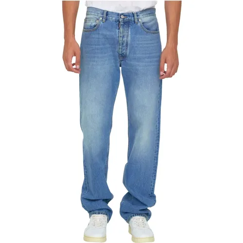 Straight Denim Jeans , Herren, Größe: W34 - Maison Margiela - Modalova