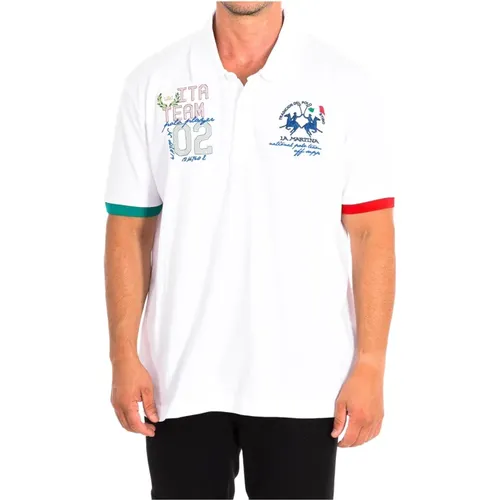 Weißes Poloshirt Kurzarm - LA MARTINA - Modalova