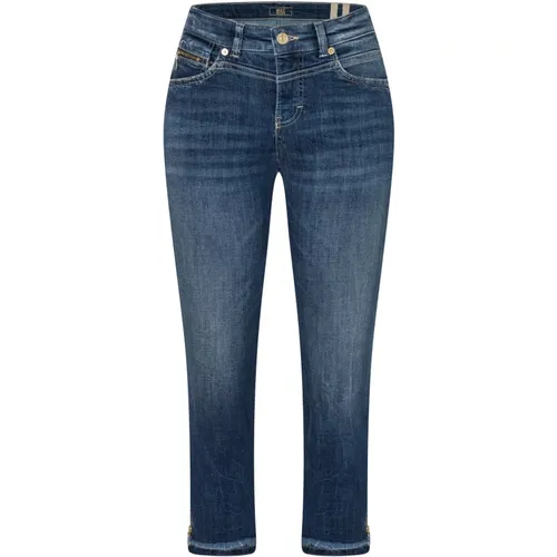 Rich Slim Authentische Denim Jeans , Damen, Größe: S - MAC - Modalova