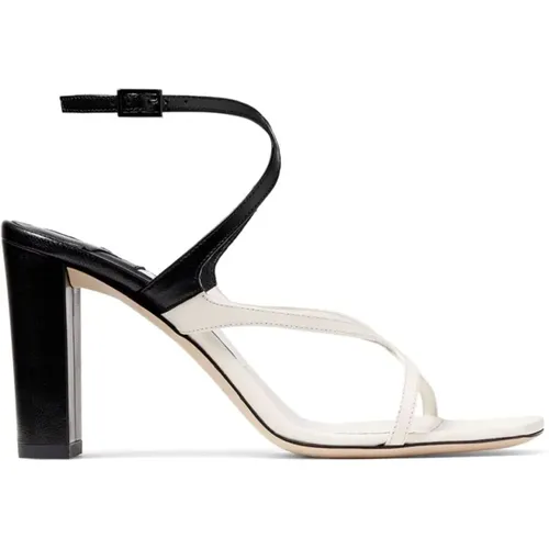 Womens Shoes Sandals White Ss24 , female, Sizes: 6 1/2 UK, 8 UK, 3 UK, 4 1/2 UK, 7 UK, 5 UK, 6 UK, 5 1/2 UK, 4 UK - Jimmy Choo - Modalova